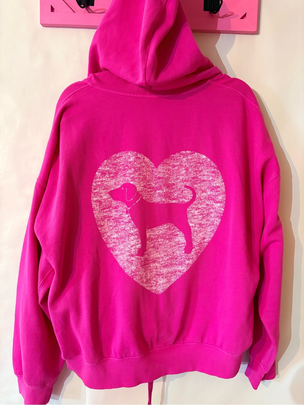 Pink by Victoria secret sweatsuit. Wide leg